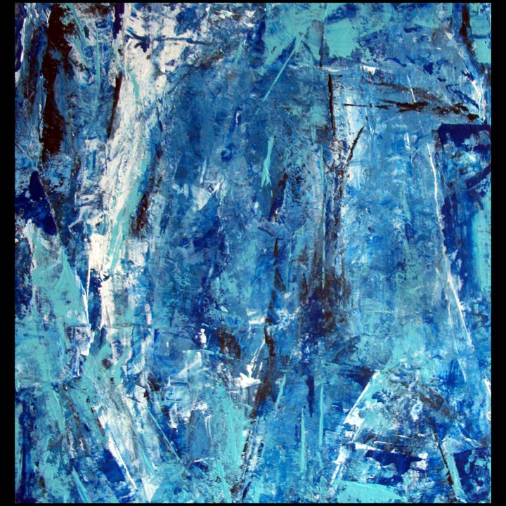 Painting titled "Untitled" by Steve Beck, Original Artwork, Acrylic