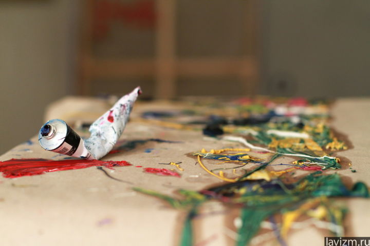 Fotografie getiteld "Фотография Тюбик ма…" door Ekaterina Lebedeva (Ekaterina Lebedeva Hudoznik), Origineel Kunstwerk, Anders