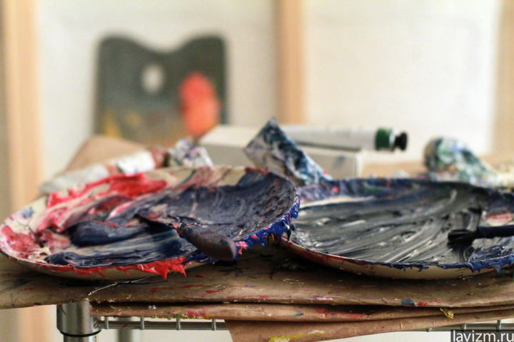 Fotografie getiteld "Фотография Палитра…" door Ekaterina Lebedeva (Ekaterina Lebedeva Hudoznik), Origineel Kunstwerk, Anders