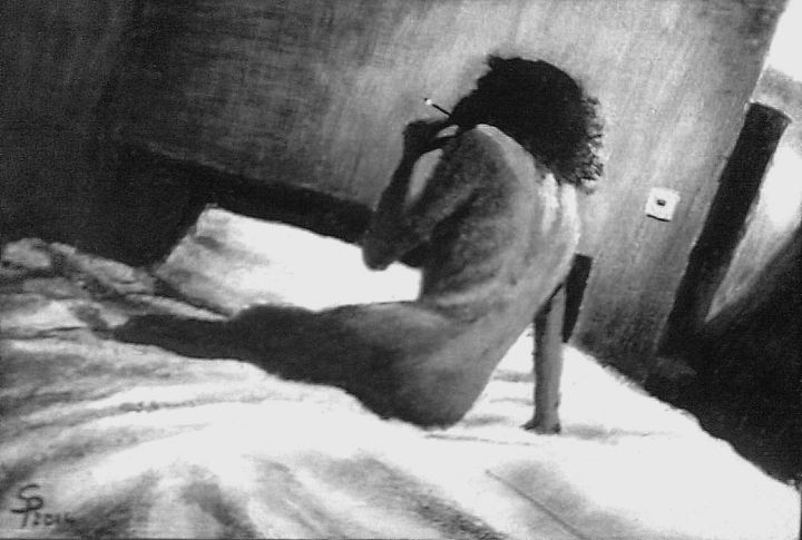 Painting titled "intermezzo.jpg" by Sasha Petrinjac, Original Artwork