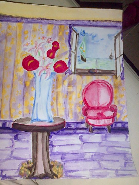 Peinture intitulée "img-20140630-02896.…" par Lm Arnal, Œuvre d'art originale
