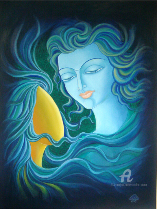 Painting titled "ep-32-innervision.j…" by Suddha Sama, Original Artwork