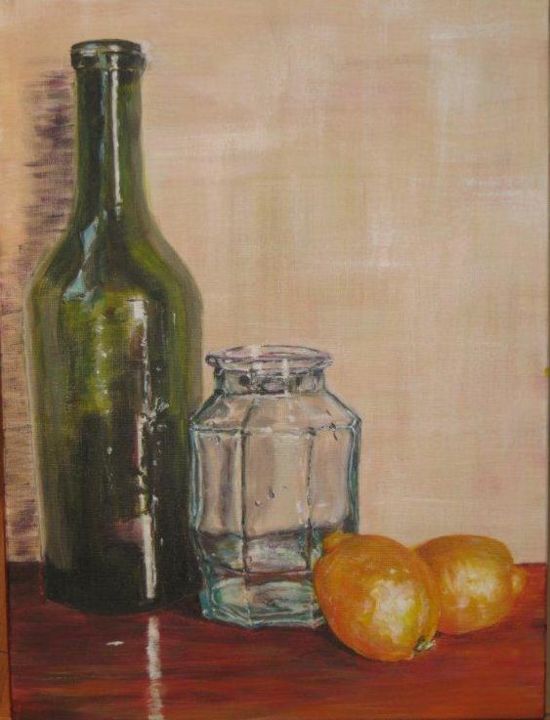 Peinture intitulée "transparence" par Chantal Martin (chm), Œuvre d'art originale, Acrylique