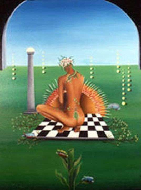 "contemplazione.jpg" başlıklı Tablo Angela Pignalosa  ( Igor ) tarafından, Orijinal sanat