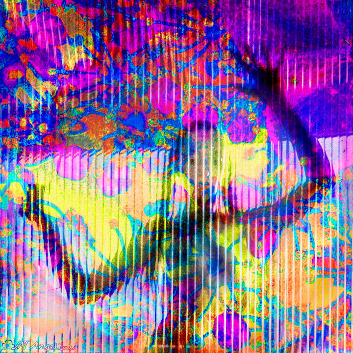 Flowermind 数字艺术, 19.7x19.7 in