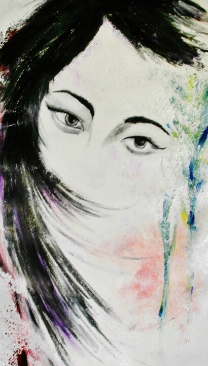 Painting titled "brise légère" by Francisco  Duart Mendes, Original Artwork, Acrylic