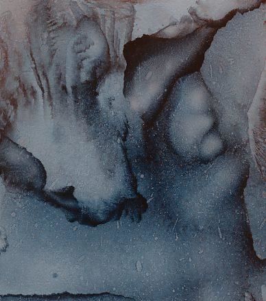 Painting titled "Necessary expression" by Rudy Meganck, Original Artwork, Oil
