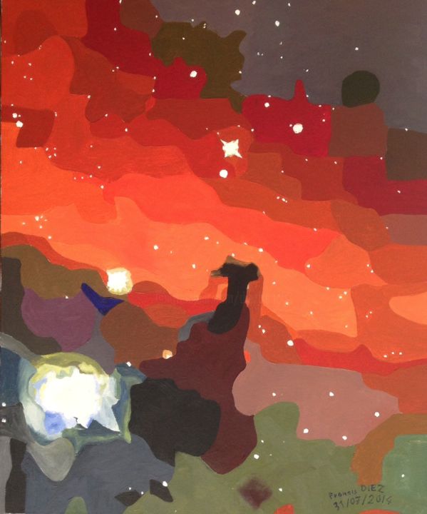 La tête de Cheval 绘画, 24x19.7 in