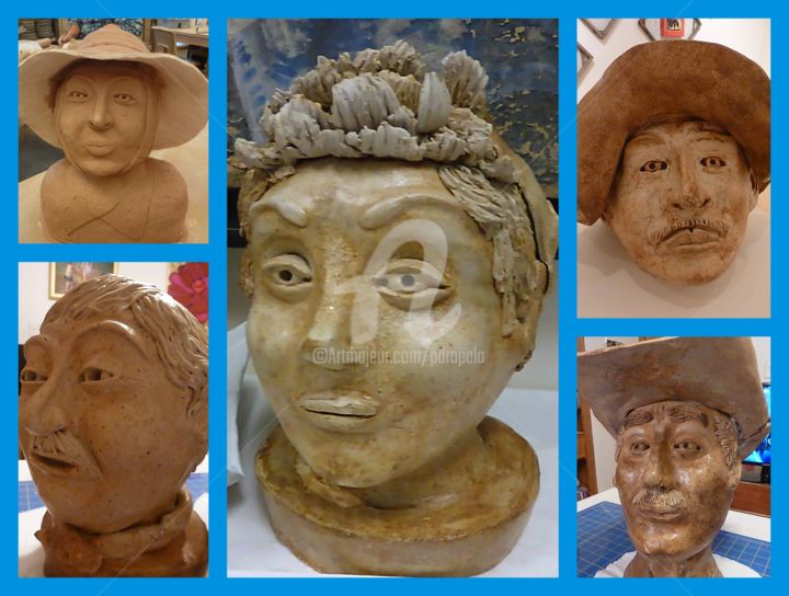 Sculpture titled "sculptures-yfw-coll…" by Drapala Gallery, Original Artwork