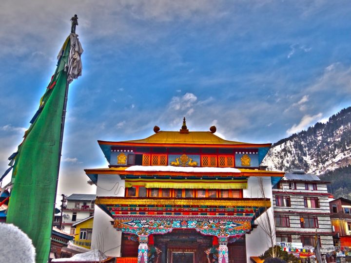 Photography titled "Awesome HDR Temple…" by Saurabh Gaikwad, Original Artwork