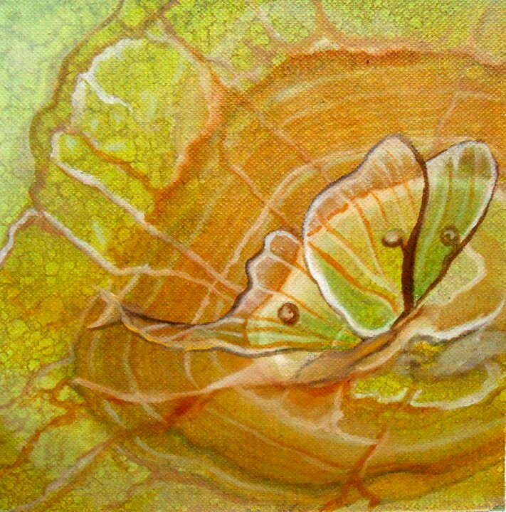 绘画,  3.9x3.9 in 