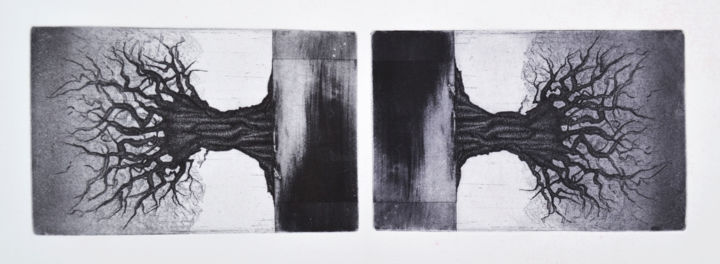 double Printmaking, 19.7x27.6 in