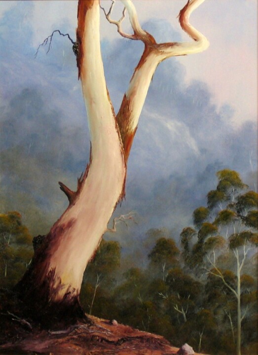 Painting titled "valley-view.jpg" by John Cocoris, Original Artwork