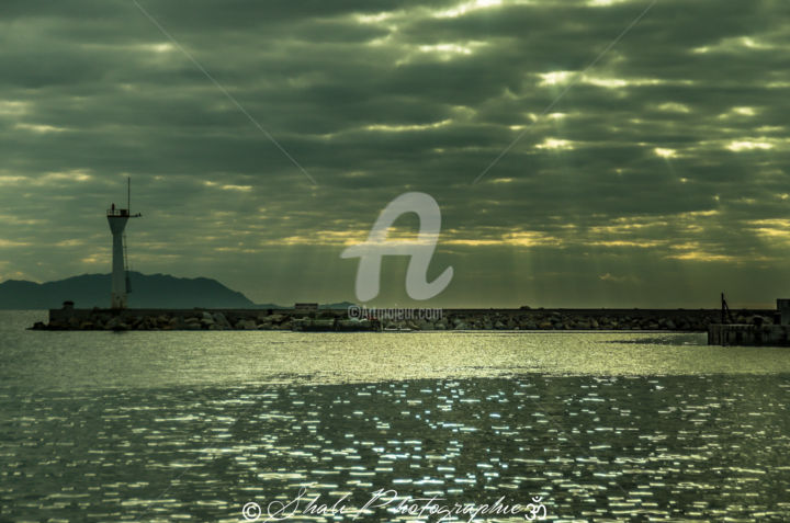 Photography titled "Une mer d'or et d'a…" by Shali Photographie, Original Artwork