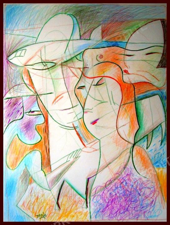 图画,  23x17.5 in 