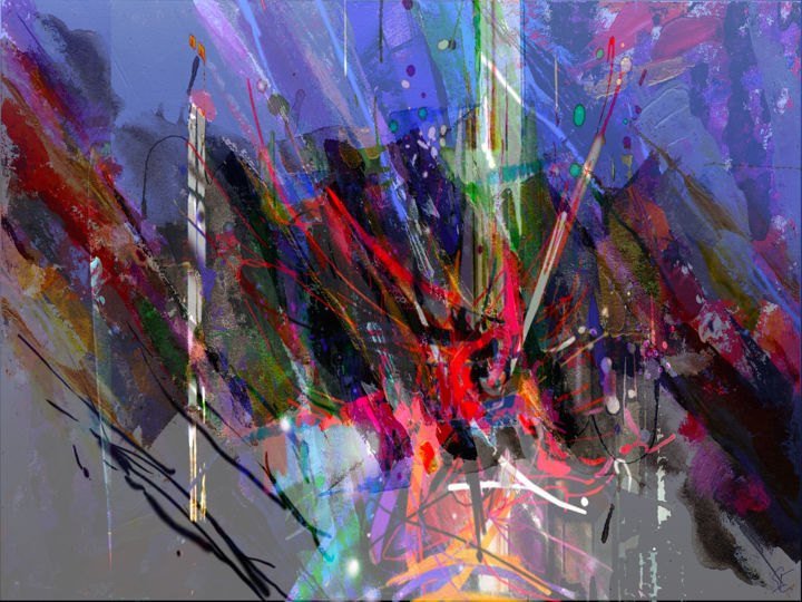 数字艺术,  29.5x39.4 in 
