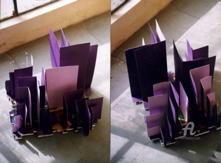 Sculpture titled "paper-sculpture.jpg" by Javed I Mirza Designjunction, Original Artwork