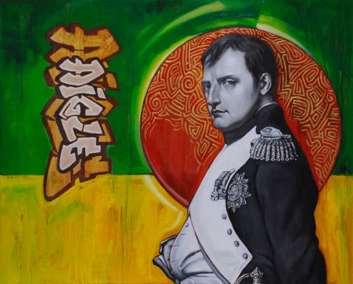 Peinture intitulée "Aigle" par Pascal Buffard, Œuvre d'art originale