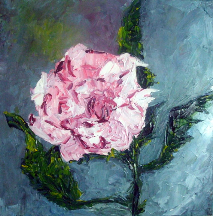 Peinture intitulée "C EST MON AMIE LA R…" par Nicodi, Œuvre d'art originale, Huile