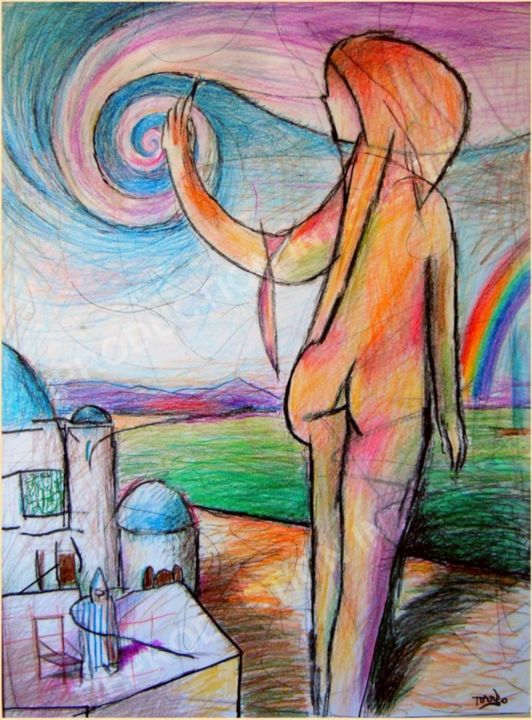 图画,  23x17.3 in 