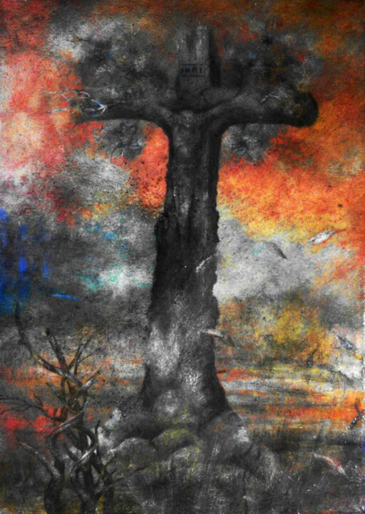 Christ masterpiece of nature 绘画, 23.6x1.6 in