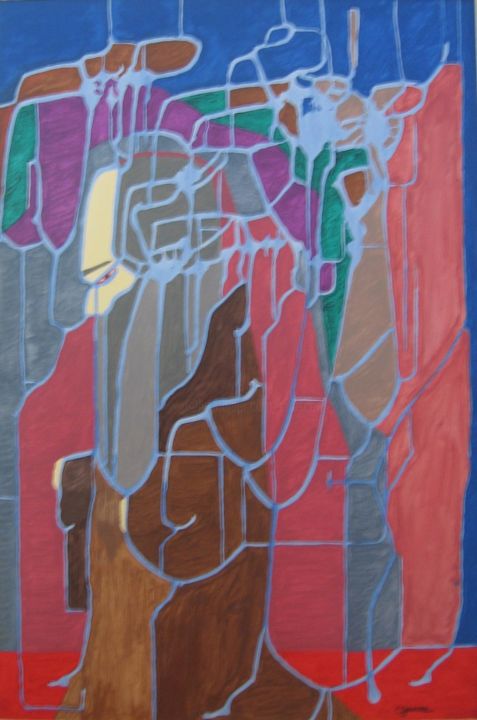 绘画,  36x24 in 