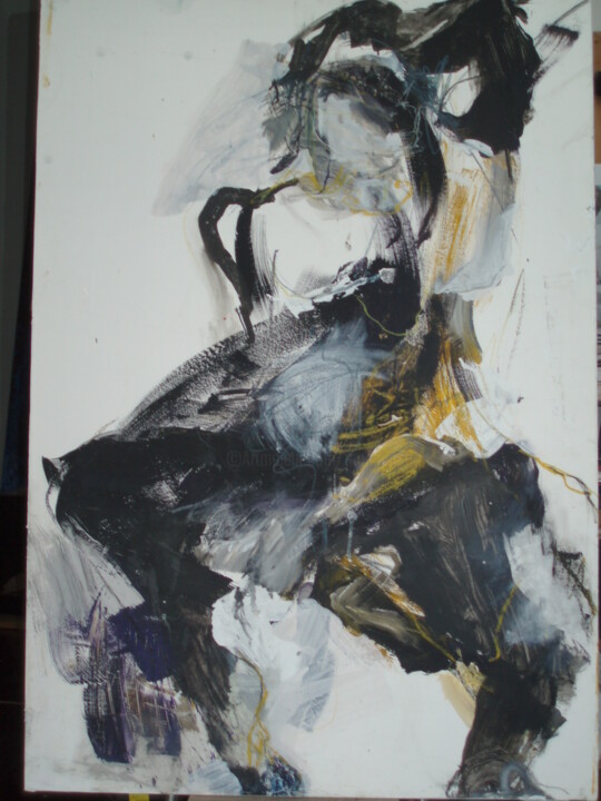 Peinture intitulée "EN FETE" par Catherine Monmarson, Œuvre d'art originale