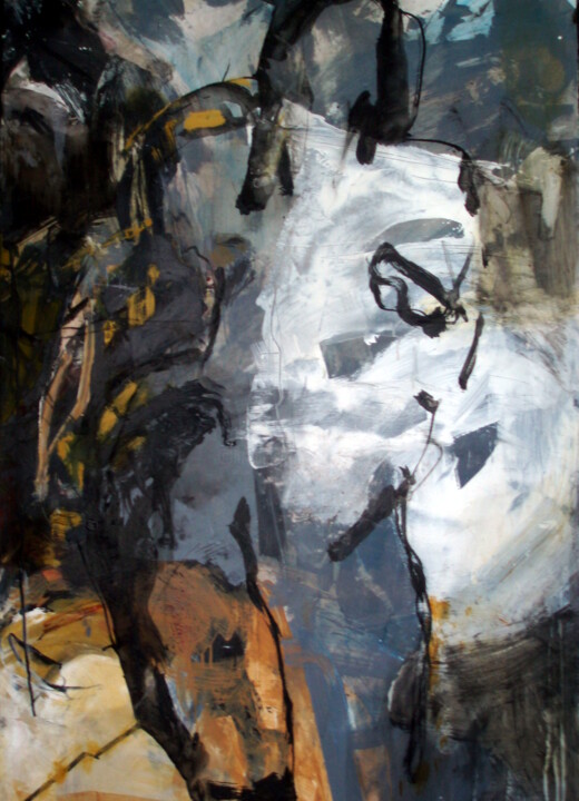 Peinture intitulée "VIGILENCE" par Catherine Monmarson, Œuvre d'art originale