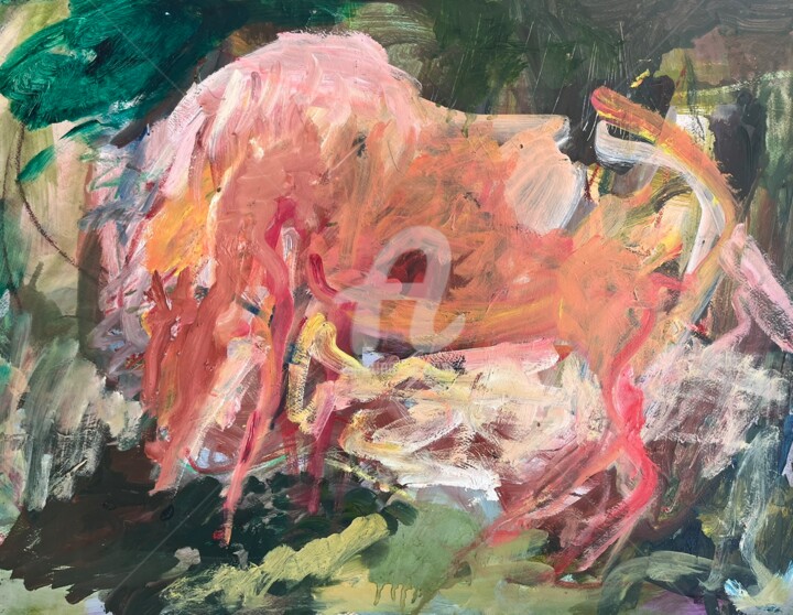 绘画,  19.7x25.6 in 