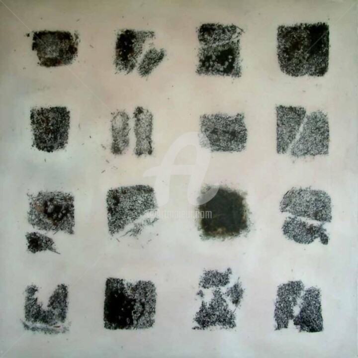 Peinture intitulée "Bahi Code" par Sio Montera, Œuvre d'art originale
