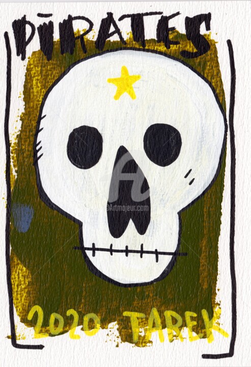 Pirates 图画, 8.3x5.9 in