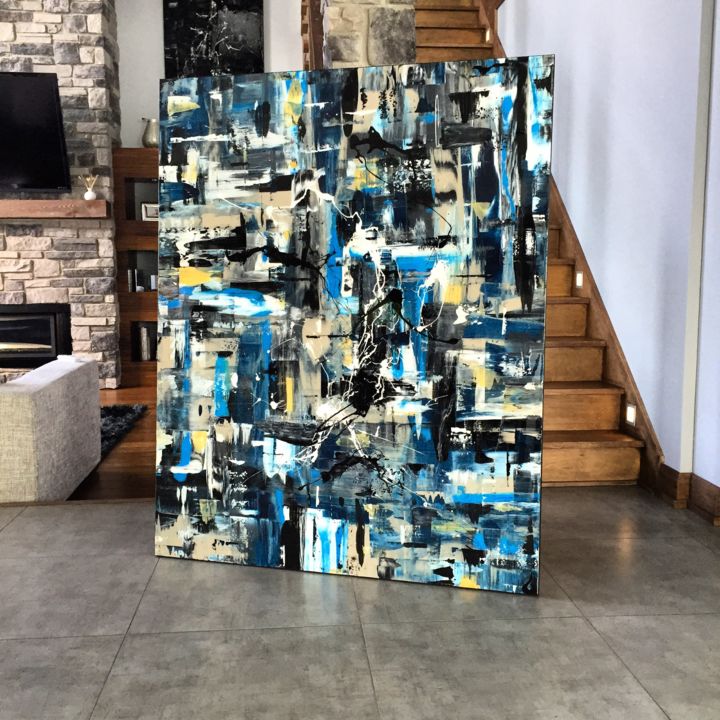 Painting titled "Boca2. O-artiste" by O-Artiste, Original Artwork