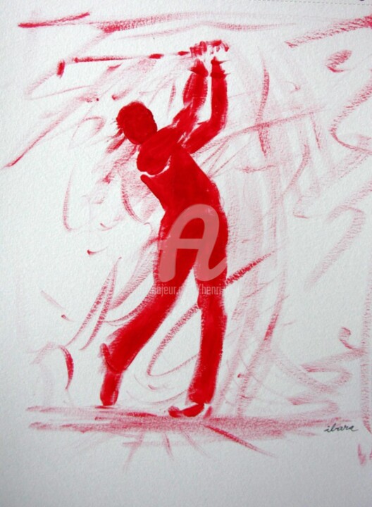 golf-n-4-dessin-calligraphique-d-ibara.jpg 绘画