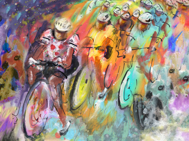 Le Tour De France Madness 01 绘画
