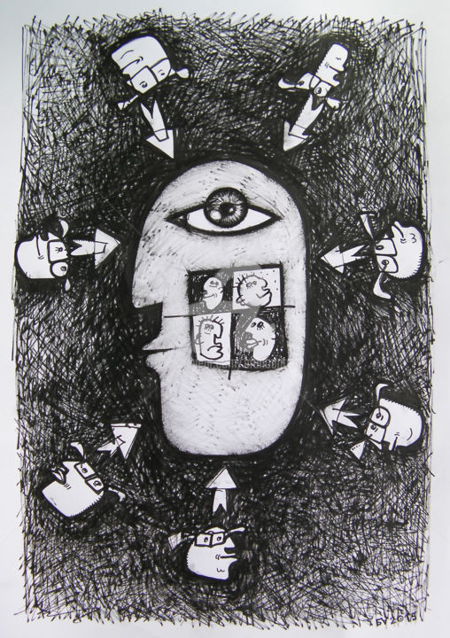 图画,  16.5x11.7 in 