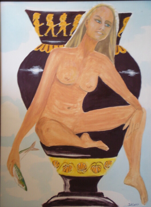 Grecque 绘画, 35x24.8 in