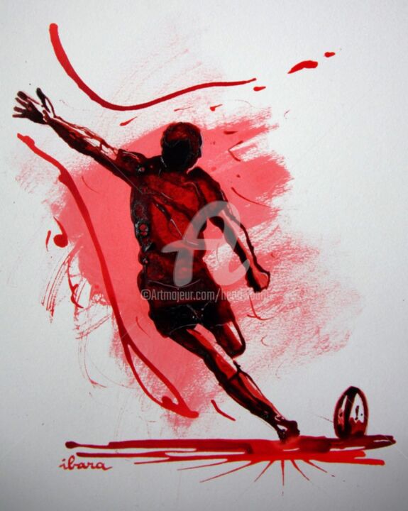 Rugby N°14 图画, 16.5x11.8 in
