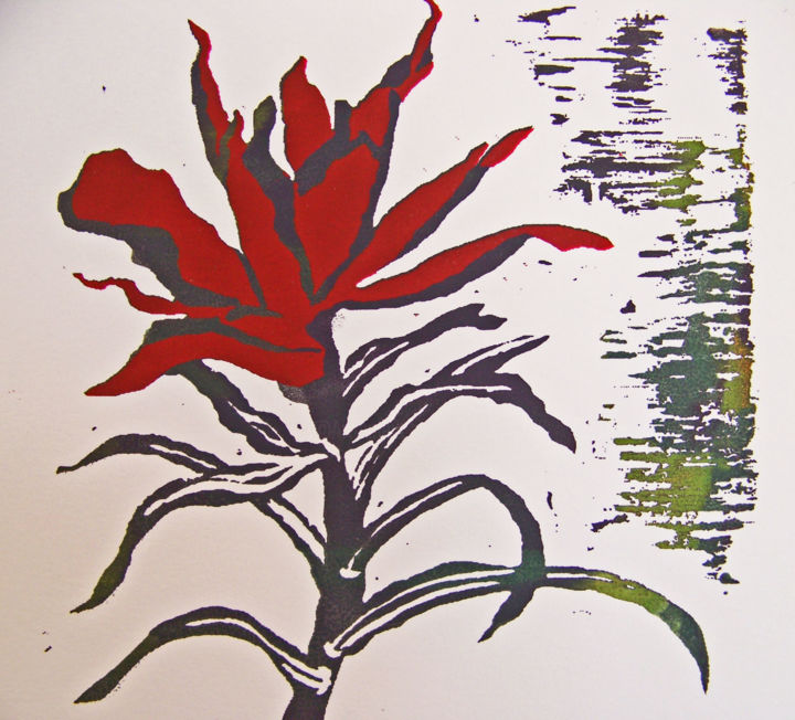 印花与版画,  0.1x7.5 in 