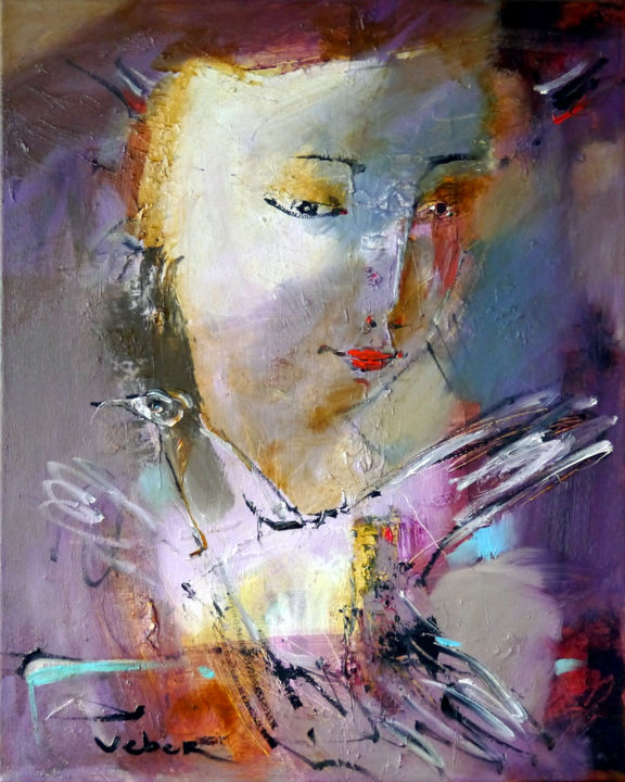 Flying Bird Touch 绘画, 19.7x15.8 in