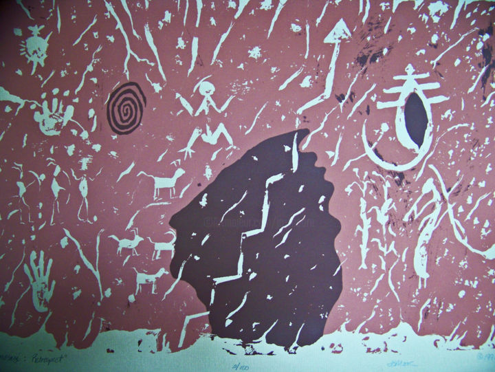 Anasazi: Retrospect/Harvest #artistsupportpledge 印花与版画, 14x19.5 in