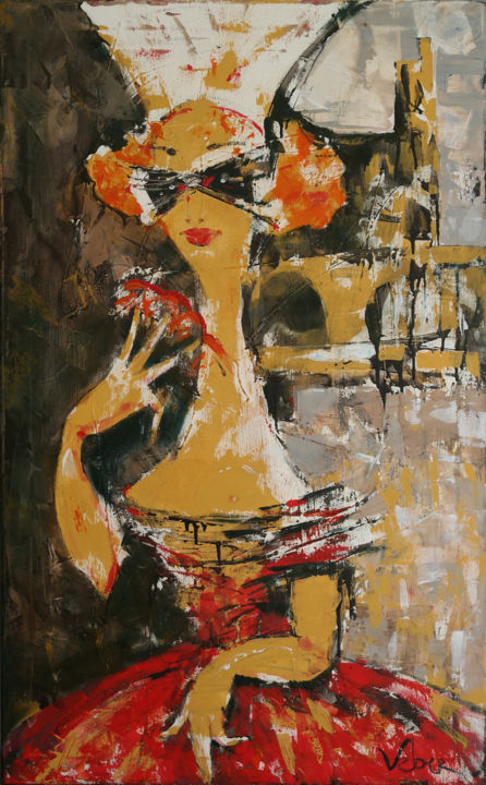 绘画,  41.3x25.6 in 