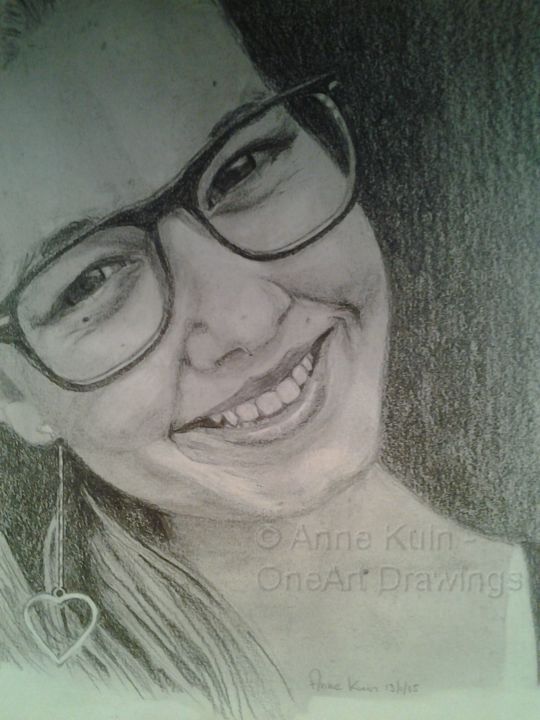 Drawing titled "no-15-dominique-one…" by Oneart Drawings, Original Artwork