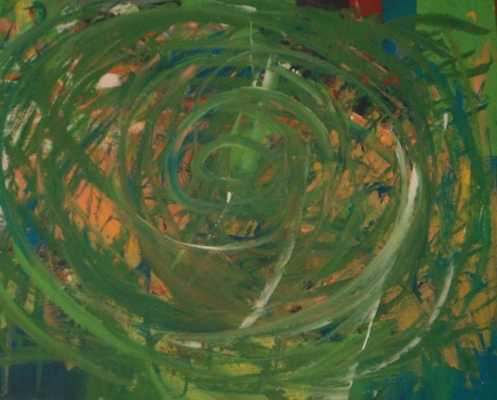 Painting titled "money flows" by Meagan Peery, Original Artwork