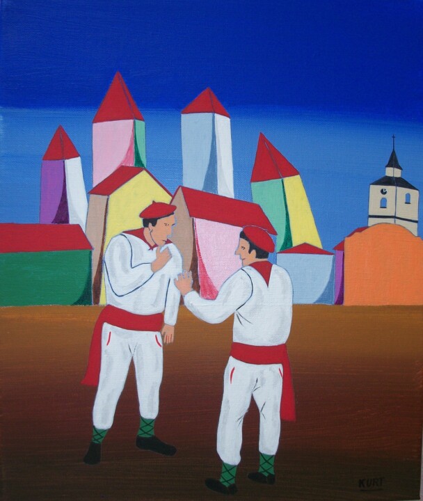 retour de bringue 绘画, 19.7x15.8 in