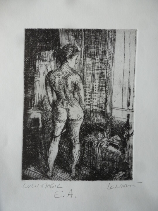 Printmaking,  7.9x5.9 in 