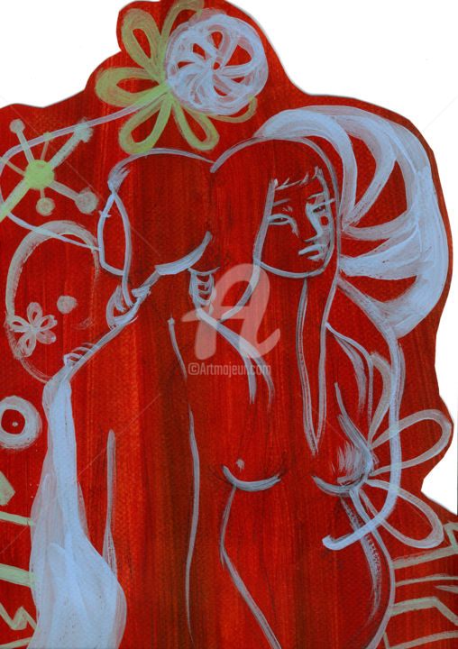 Digital Arts titled "Nadas (Born)" by Anu Ainé, Original Artwork, Other