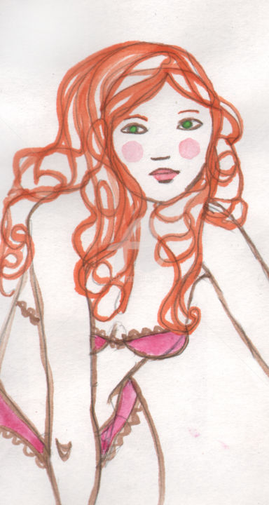 Digital Arts titled "Sensual innocence (…" by Anu Ainé, Original Artwork, Other