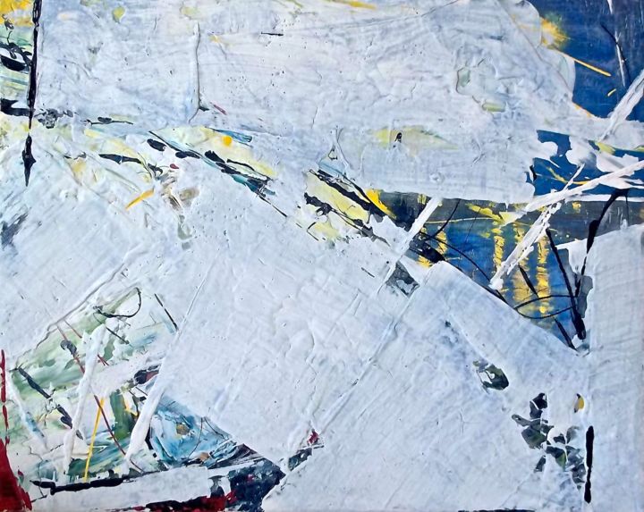 Painting titled ""untitled" (Starry…" by Steve Beck, Original Artwork