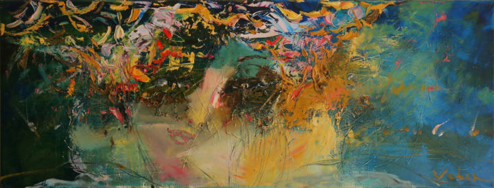 绘画,  13.8x39.4 in 