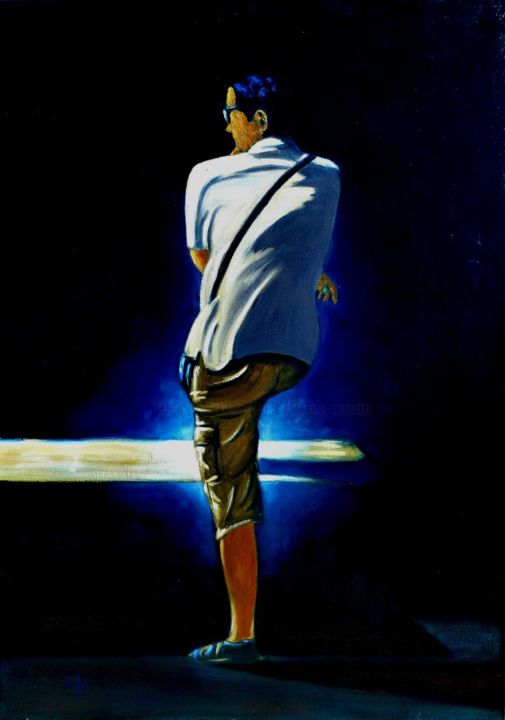 Méditation / Meditation / Meditazione 2 绘画, 36.2x25.6 in